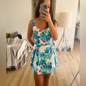 Zara Floral Mini Dress